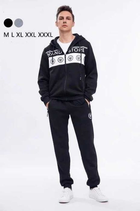 Dres Męski - super jakość materiał - komplet spodnie + bluza 3 modele