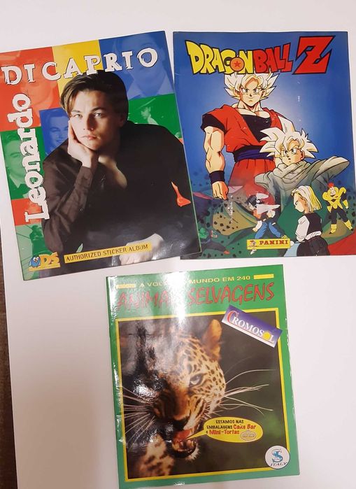 Cadernetas de cromos completas anos 80/90