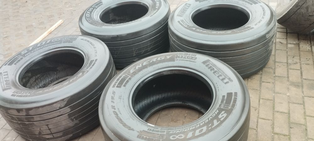 Pirelli 435/50R19.5, 2022r,10mm, bezNapraw, 435/50R19.5, Wysyłka