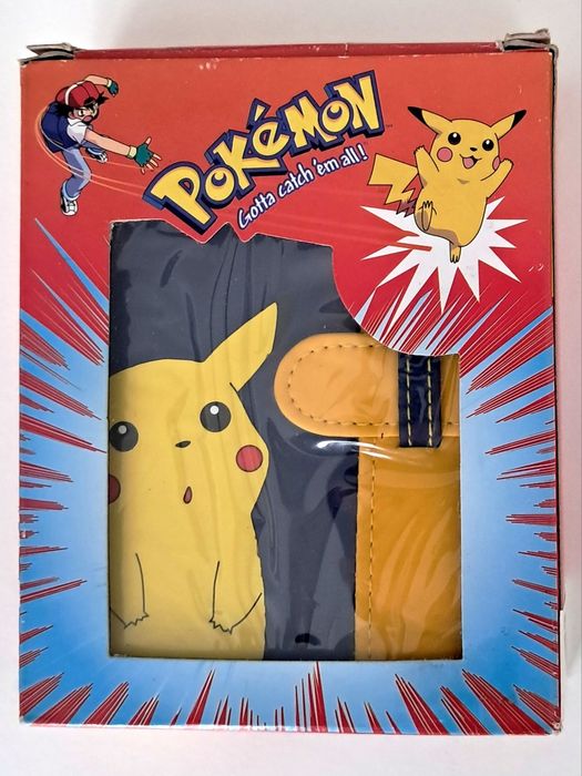 Agenda Pokémon Oficial Nova - Curious Pikachu (Nintendo, 2000)