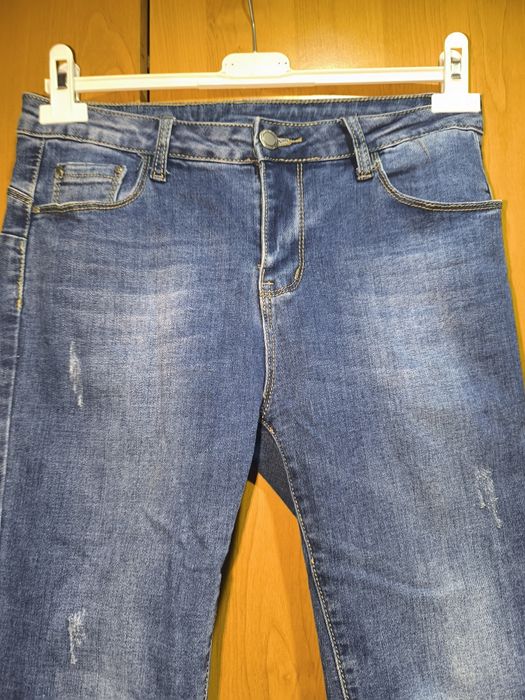 Jeansy spodnie jeansowe 44 L