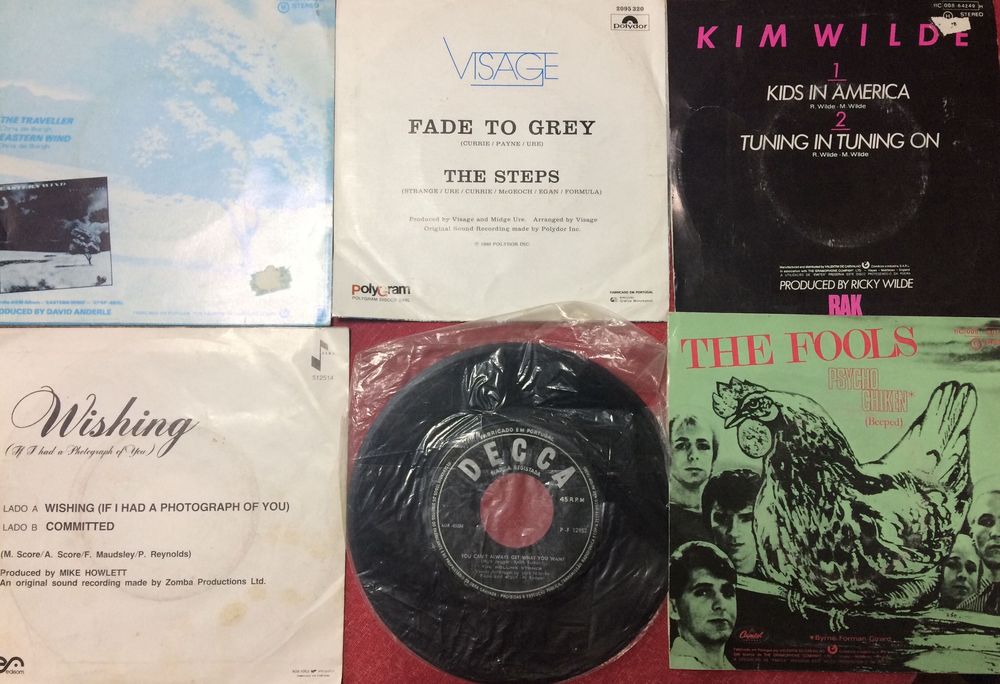 Vinis 45 RPM a 5€ cada