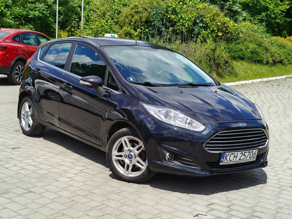 Ford Fiesta AUTOMAT * 1.0 TURBO 100KM * Benzyna * LIFT * LED * 2014r * Piękna