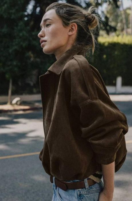 Куртка бомбер zara 2026 колір шоколадний