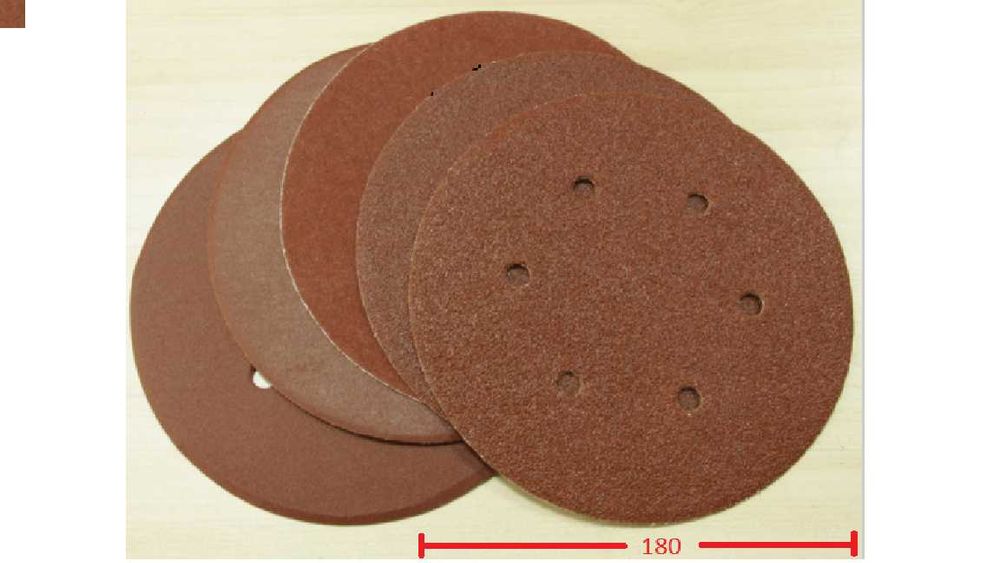 Packs 10 ou 50 uni lixa velcro de Ø75 até 225... de grau 40 até 10000