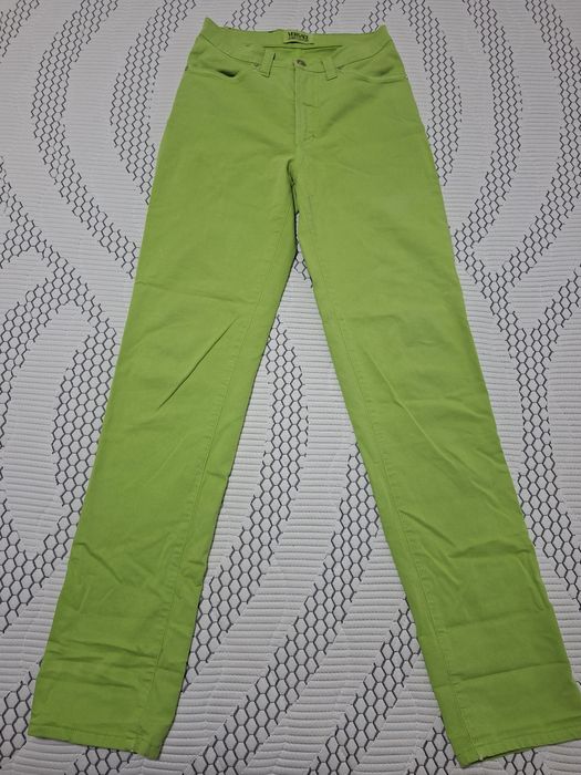 Calça / Jeans VERSACE I Ganga unisex Skinny Tasche  | ORIGINAIS | Novas | logótipo Versace em relevo e Medusa de metal em três dimensões