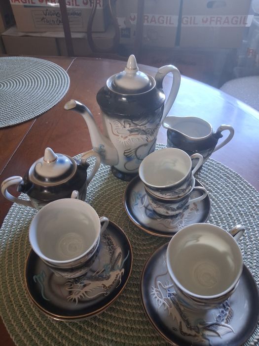 Serviço de café loiça chinesa
