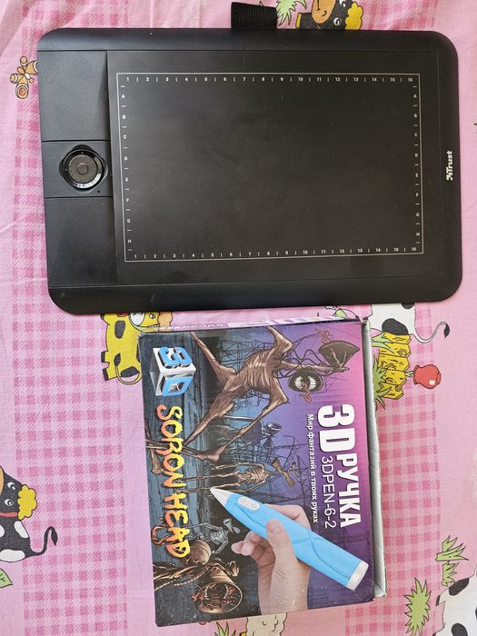 Графічний Планшет Trust Panora design Tablet и 3д ручка