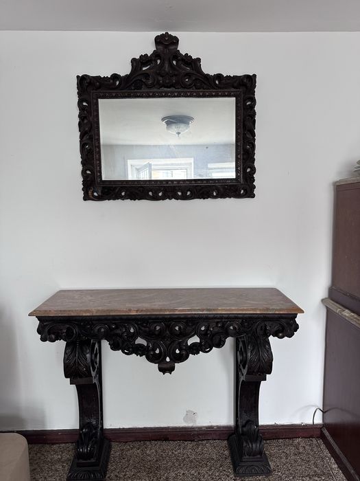 Credencia com espelho vintage