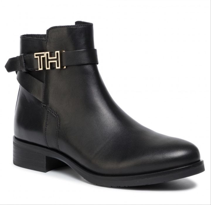 Оригінальні черевики Tommy Hilfiger, натуральна шкіра