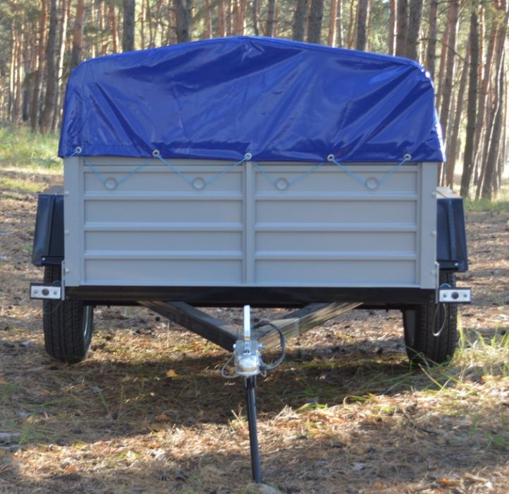 Одноосний Прицеп в наявності оцинкований борт 2200мм. Авто причеп