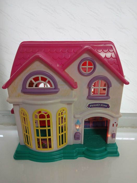 Детский игровой домик для кукол Limo Toy без кукол и мебели 16526A