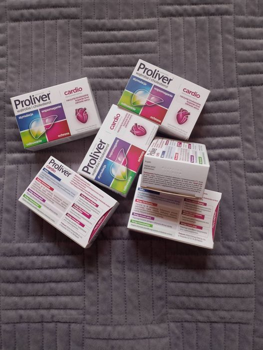 Suplementy diety Proliver wątroba i cholesterol TAB.30