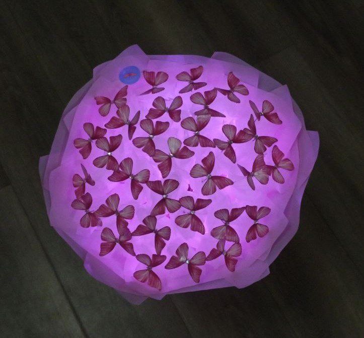 Букети з метеликів