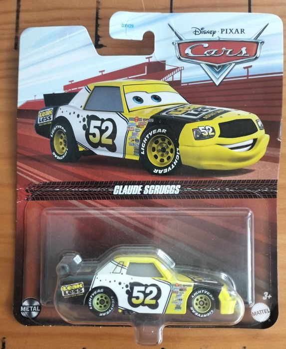 Carro Metálico "Claude Scruggs" #52 (Leak Less) – Disney Pixar Cars Mattel