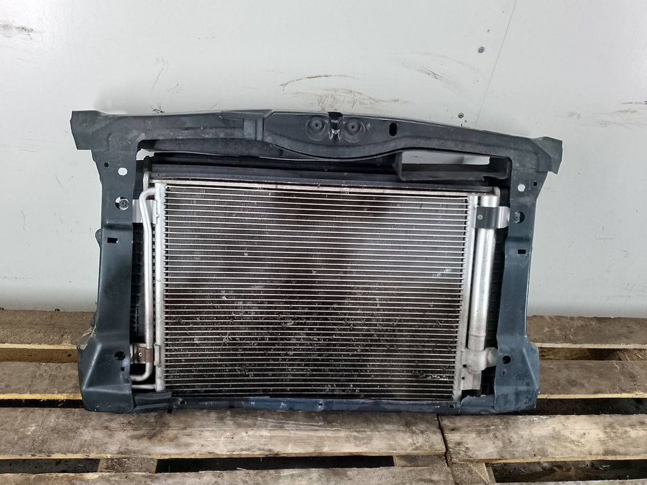 PAS PRZÓD, CHŁODNICE, WENTYLATOR SKODA OCTAVIA II LIFT 1K0121207BC 2.0 TDI