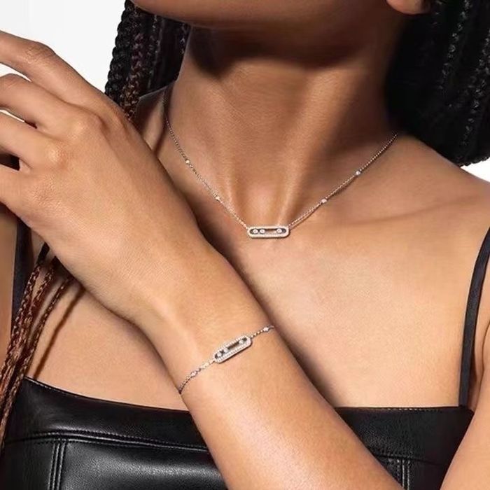 Розпродаж ! ланцюжок  Messika . кольє . браслет Messika . подарунок