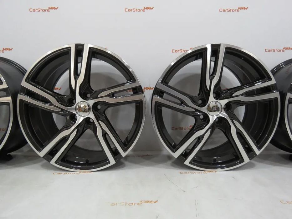 Jantes Volvo Look R Design 18 x 8 et48 5x108 Preto e polido