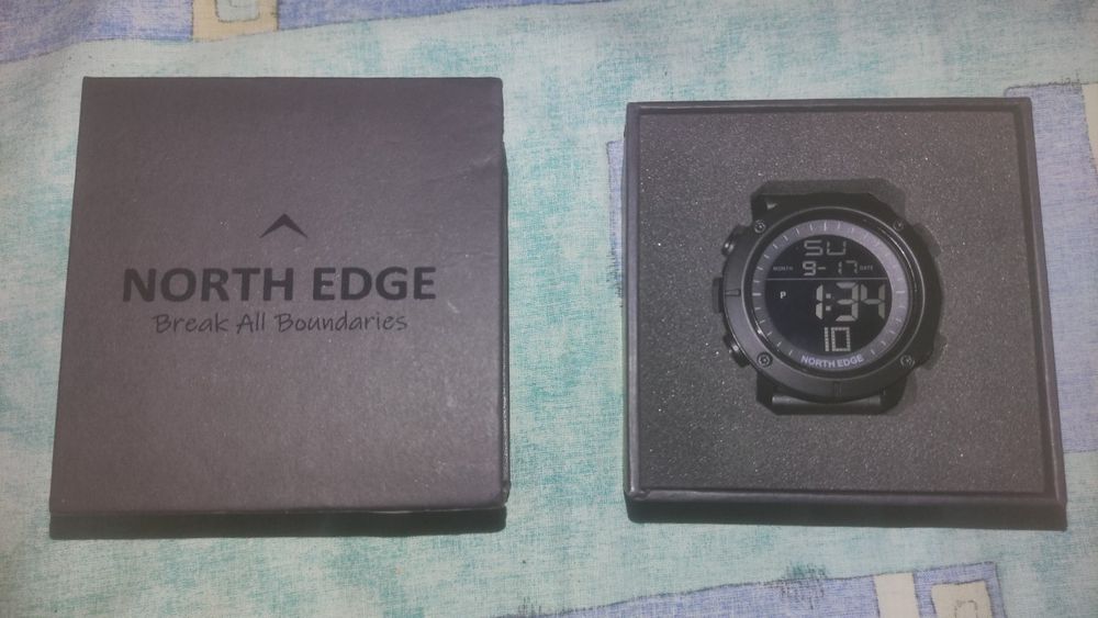 Тактичний водостійкий годинник North Edge Tank 5BAR
