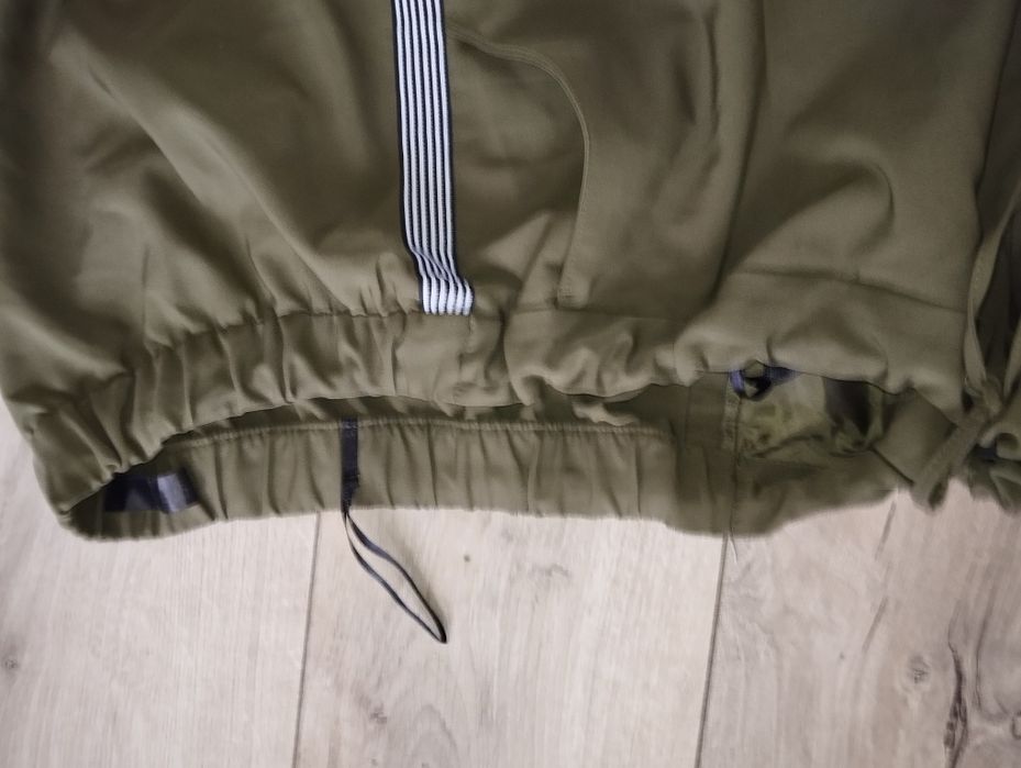 Bonprix bpc spodnie khaki z lampasami 3 XL 4 XL 46-50