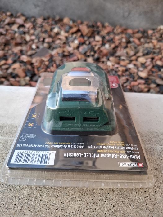 Ładowarka baterii Parkside adapter USB