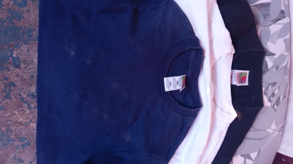 Tanio sprzedam 3 koszulki Fruit of the loom z Nowego Jorku, tylko 19zł