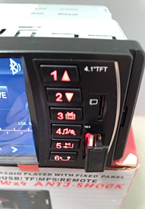 MP5 4022 автомобильная магнитола с bluetooth экраном 4.1 пионер