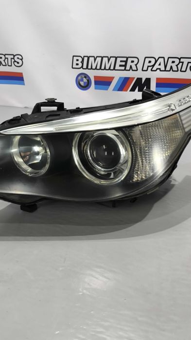 Farol BMW Serie 5 (E60/E61) Xénon Esquerdo Pré-LCI Direcional