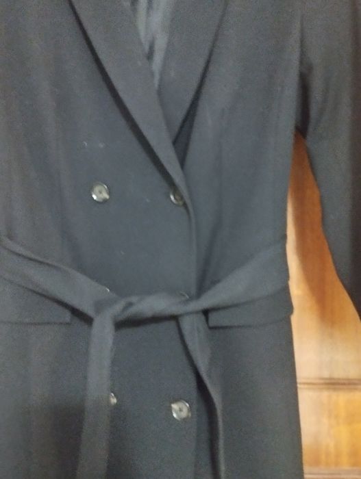 Vestido mango preto