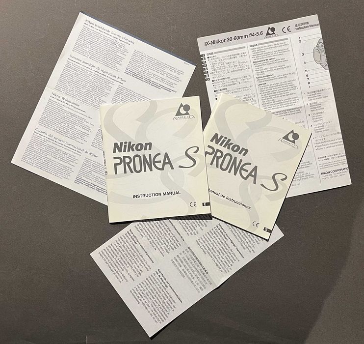 Manual Nikon Pronea S