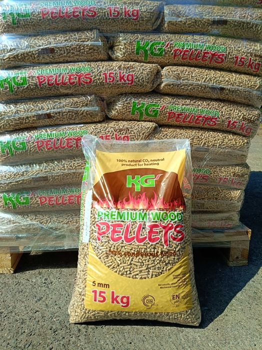 KG Premium Pellet 6mm  | Wysoka jakość | Certyfikat EN Plus A1, DIN plus