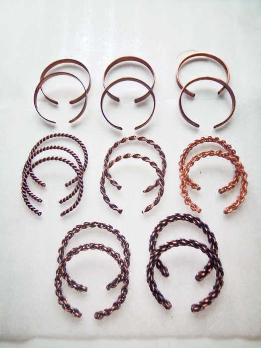 Браслеты ручной работы из меди. Медный браслет.