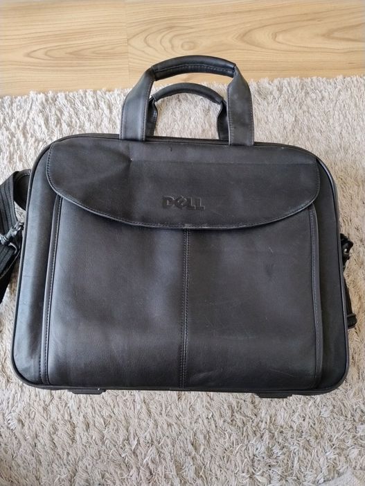 Torba na laptopa skórzana DELL