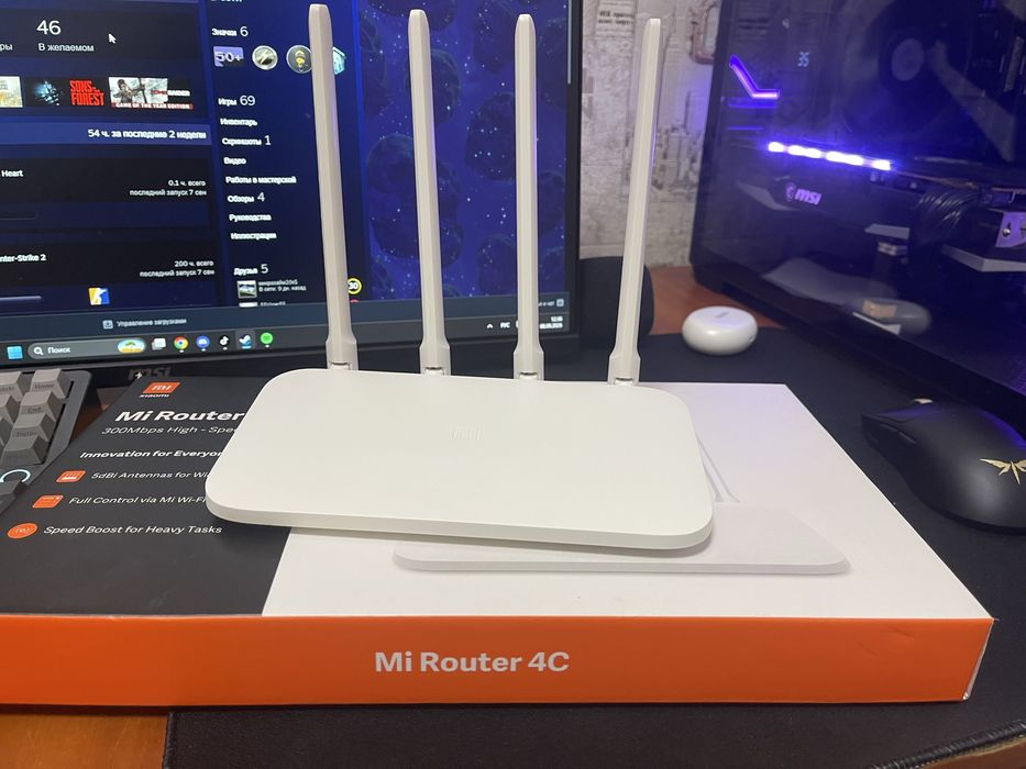 Роутер-маршрутизатор Xiaomi Mi WiFi Router 4C White Global