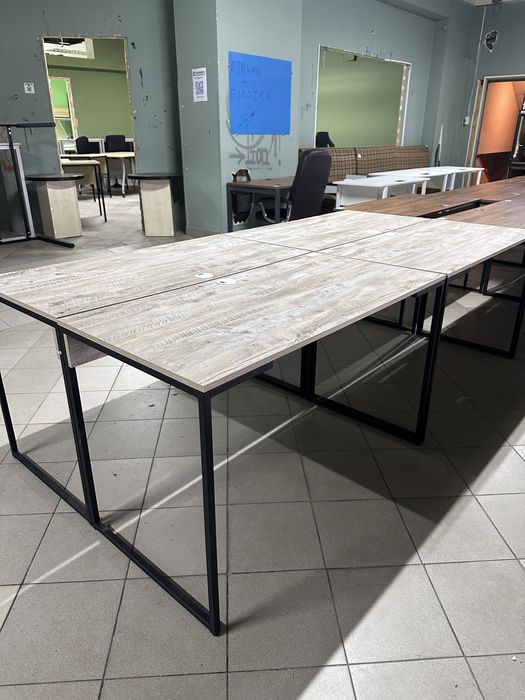 Стіл лофт , столи лофт в кількості , крісло , тумба , шафа