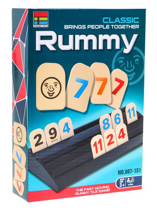 Logiczna gra liczbowa Rummy ZGR.007-151