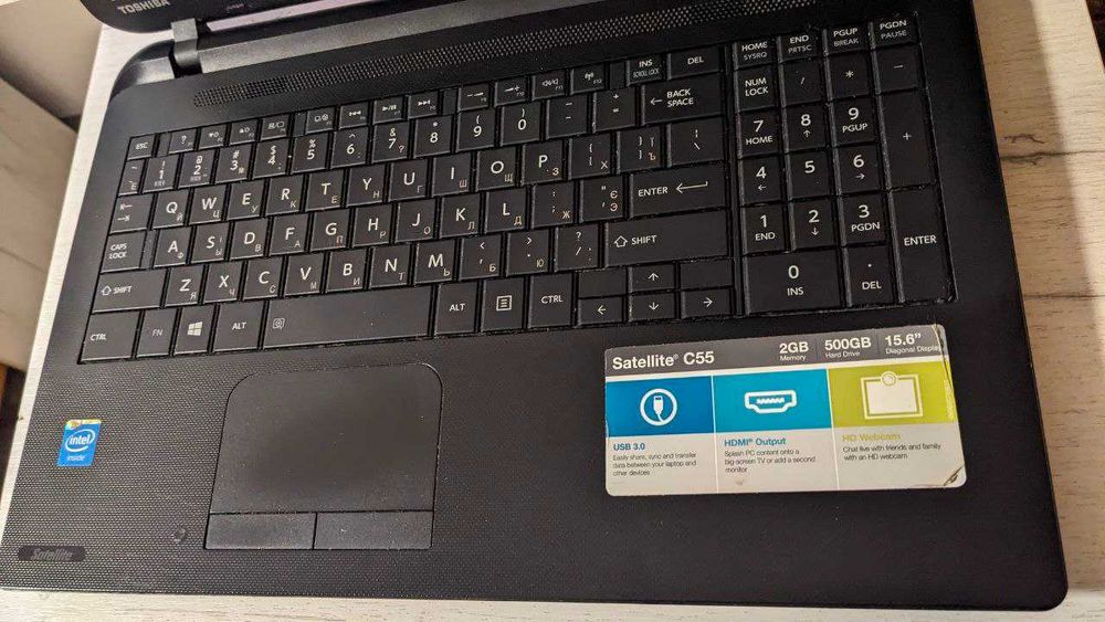 Ноутбук Toshiba Satellite C55-B5299