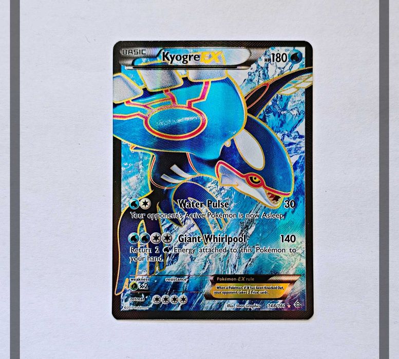 Kyogre Ex 148/160 PCR Pokemon ENG-NM