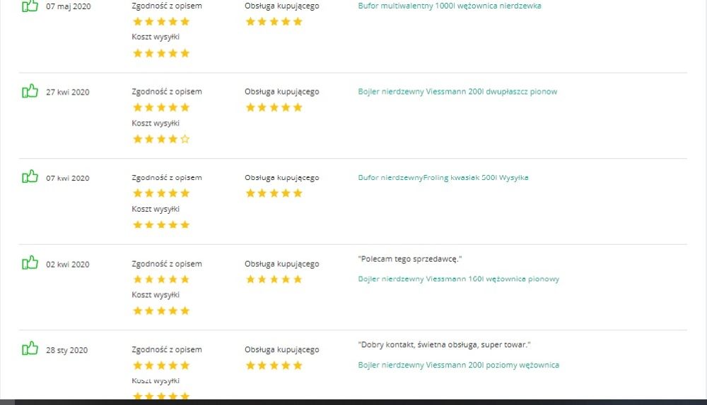 Bojler nierdzewny Viessmann 130l dwupłaszcz pionowy Gwarancja Wysyłka