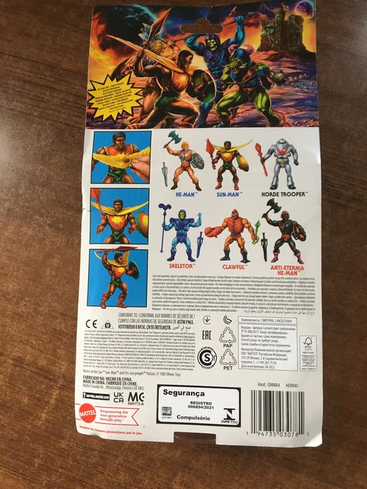 Sun man figurka mattel