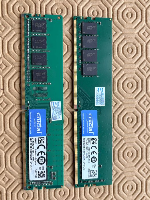 Ram Crucial DDR4 8Gb (2x4gb) 2133