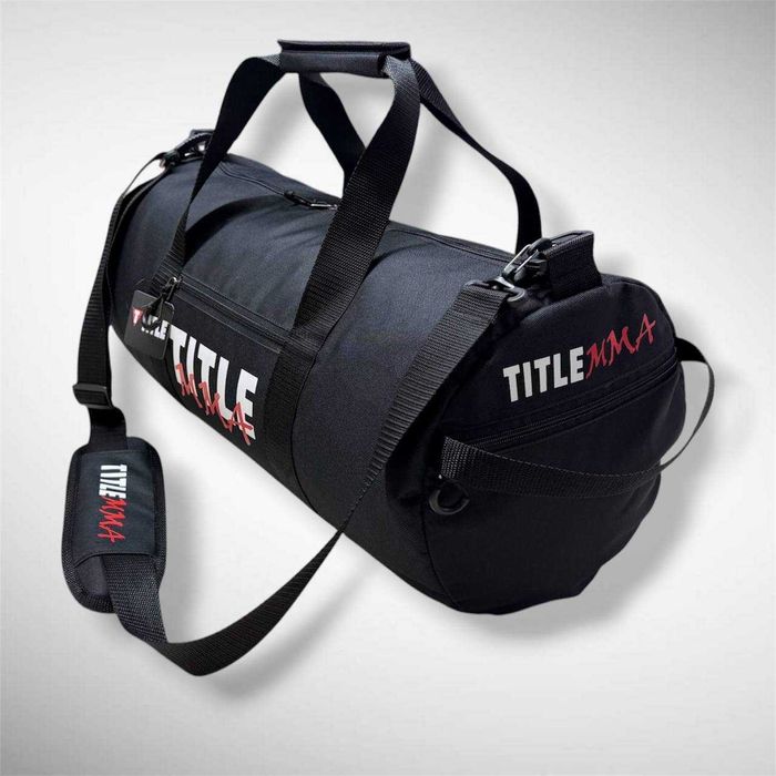 Спротивна сумка Title MMA розміри M та L, сумка для тренувань, боксерська сумка, сумка для мма, сумка для тренажерного залу, сумка для подорожей.