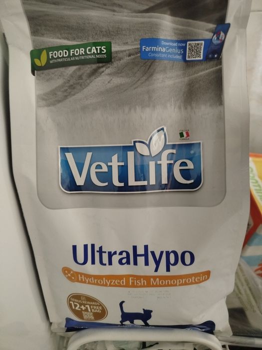 Ração de 2kg Farmina Ultra Hypo gato