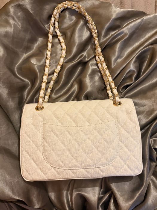 Chanel torebka caviar skóra naturalna