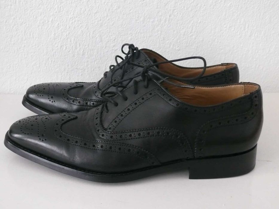 Półbuty męskie  typu Oxford skóra 100%