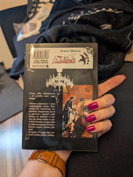 Kuroshitsuji mroczny kamerdyner manga tom 1