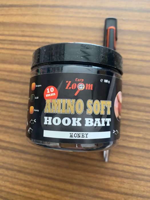 Frascos de boilies para pesca