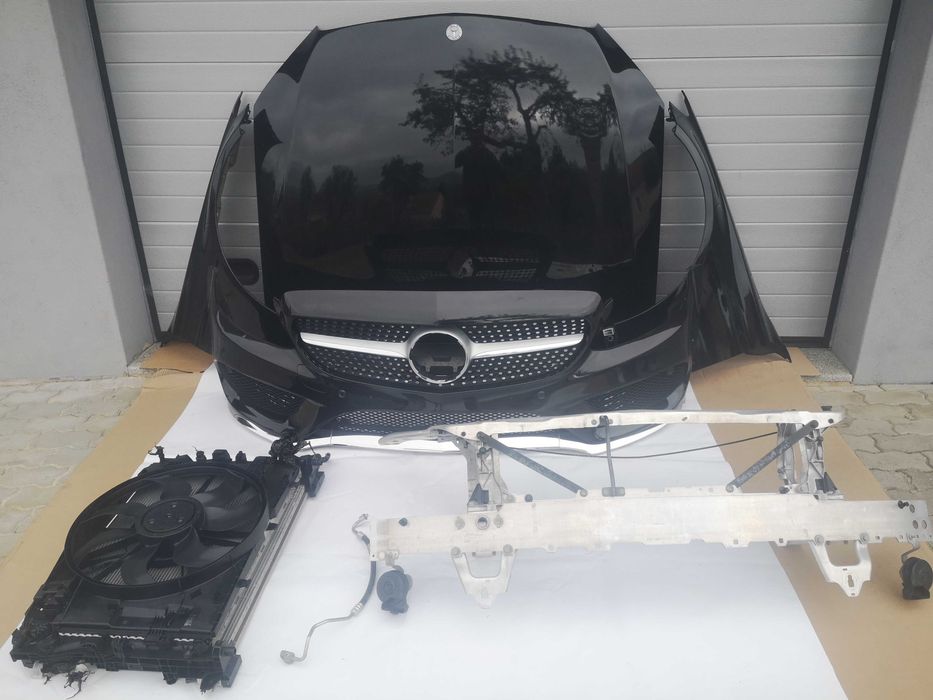 Frente completa c/Farois Opticas Mercedes W205 Class C LED faróis ILS
