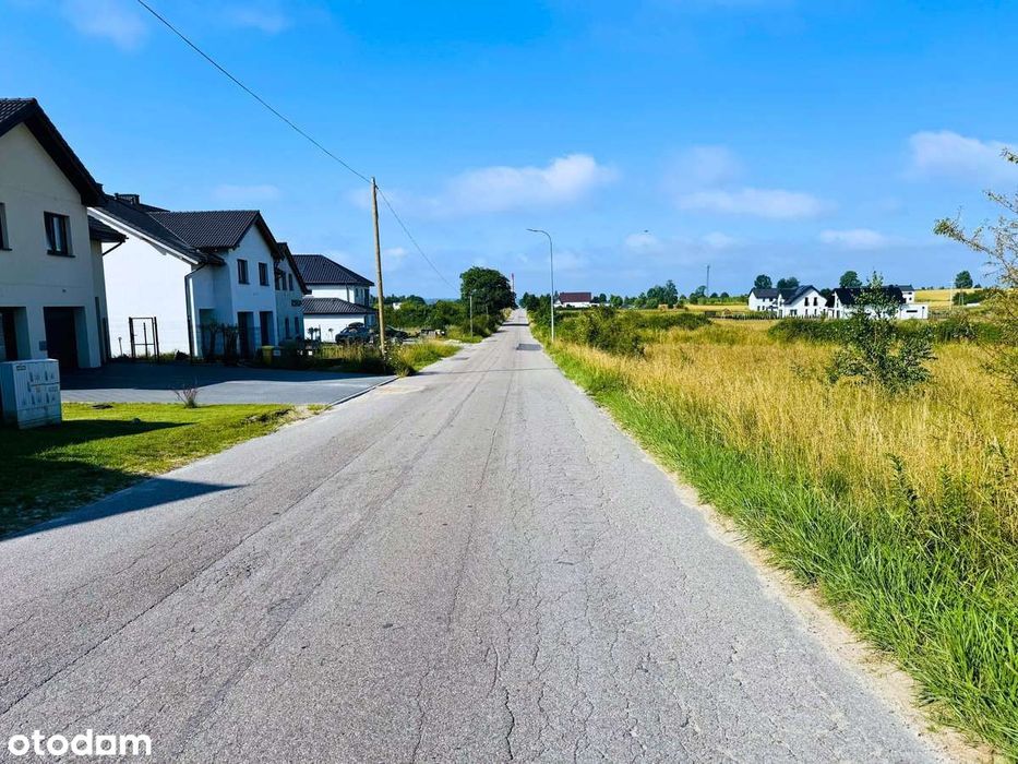 Atrakcyjna działka budowlana położona w Lęborku, 1381 m2