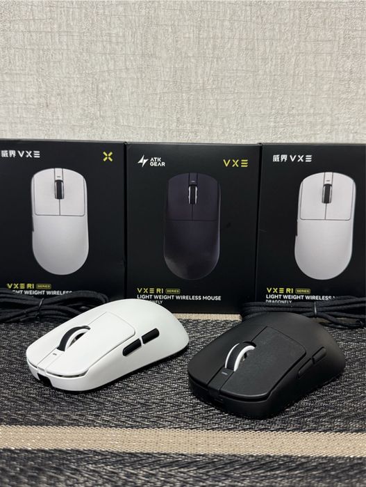 Гарантія‼️ VXE R1 SE+ PW3395 PLUS VGN ATK DragonFly  ігрова бездротова ультралегка миша для ігор